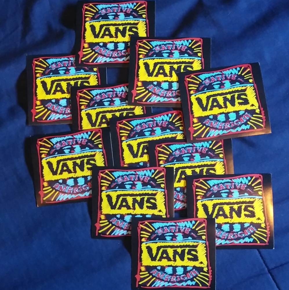 VANS NATIVE AMERICAN STICKER - Set of 2